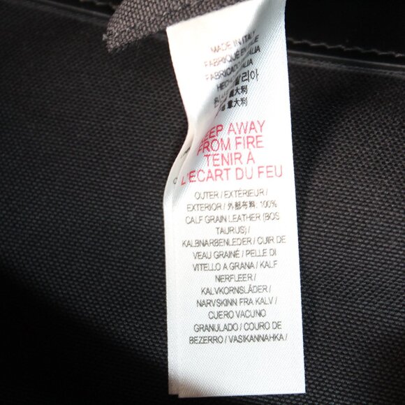 NEW Burberry Rocco Leather and Nylon Zip Around Backpack Black - Picture 11 of 12